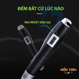 Dây Nhảy Thể Lực Giảm Cân, Có Đếm Số Vòng Tự Động, Luyện Tập Thể Thao Gym Tại Nhà Mạ Đầu Chính Hãng