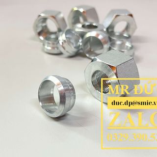 Đai ốc và vòng cắt( hạt bắp) thủy lực