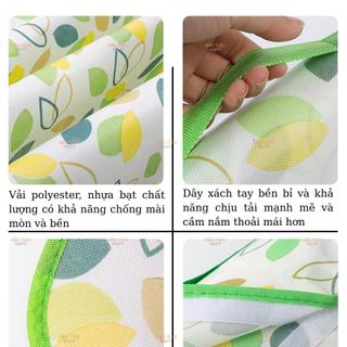 Thảm Trải Dã Ngoại Picnic Đi Du Lịch Gấp Gọn Chống Thấm Nước Kích Thước Lớn, Thảm Nhỏ Gọn Tiện Lợi