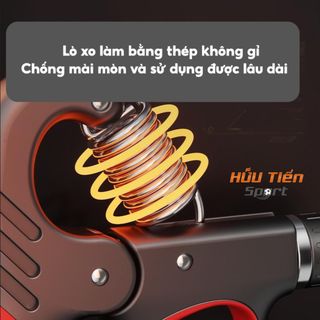 Kìm Bóp Tay 100KG Có Đếm 4 Lỗ, Dụng Cụ Tập Cơ Tay Điều Chỉnh Lực 5 - 100kg Có Bộ Đếm Số Cơ, Đếm Số Điện Tử Tập Tay Tập Thể Dục Tập Gym