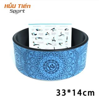 Vòng Yoga Wheel Hỗ Trợ Tập Yoga, Vòng Yoga Pilates Khung Nhựa ABS 32cm Tập Lưng Tay Chân Cao Cấp Chính Hãng
