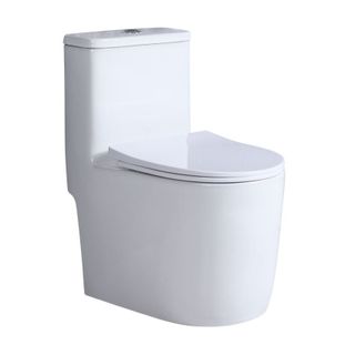 Bồn cầu ngắn 58cm phù hợp các nhà vệ sinh nhỏ, nhà vệ sinh dưới gầm cầu thang mã K58