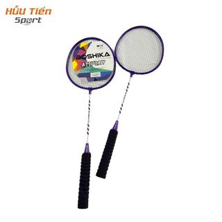 Vợt cầu lông, Cặp Vợt cầu lông BOSHIKA 777, Bộ Vợt Cầu Lông Hợp Kim Nhôm Tay Cầm Xốp Siêu Nhẹ Cao Cấp
