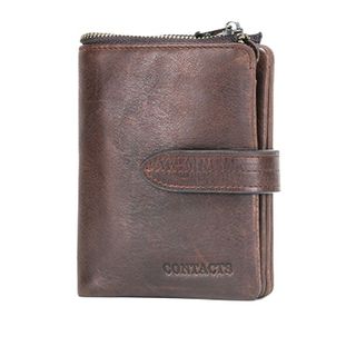Ví ngắn nam da bò thật M1297