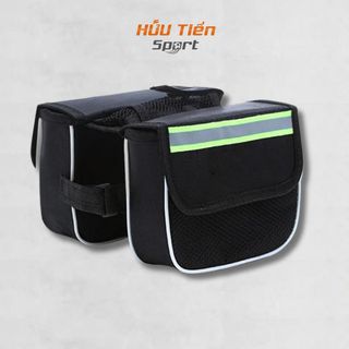 Túi Gắn Xe Đạp Đựng Điện Thoại Có Dải Phản Quang Ban Đêm, Chống Mưa, Chống Sốc, Túi Treo Xe Đạp Tiện Lợi, Nhỏ Gọn