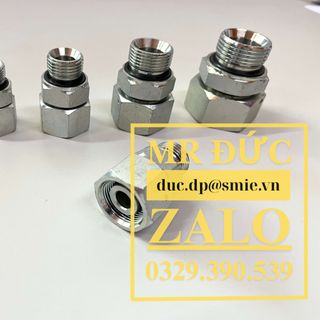 Đầu nối thủy lực chân G/R - OD Din 2353