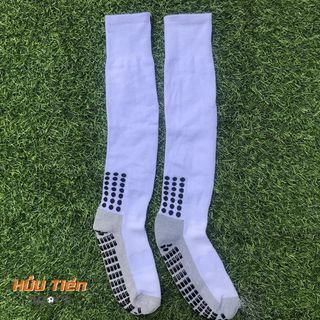 Tất Đá Bóng Chống Trượt Cổ Cao, Vớ Dài Đá Banh Chống Trơn Cổ Cao 30-35cm Nhiều Màu Giá Rẻ