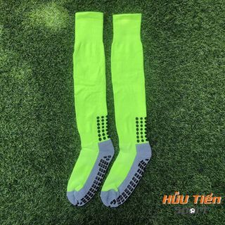 Tất Đá Bóng Chống Trượt Cổ Cao, Vớ Dài Đá Banh Chống Trơn Cổ Cao 30-35cm Nhiều Màu Giá Rẻ