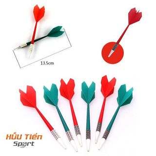 Bảng Phi Tiêu, Bộ Đồ Chơi Phóng Ném Phi Tiêu Bảng Tròn Cứng Cao Cấp Bám Dính Chuyên Nghiệp Cho Bé ( 6 Mũi )