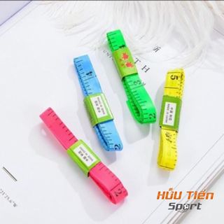 Thước Dây Mềm Đa Năng 1.5M, Thước Đo Chiều Cao Eo Bụng May Đồ Tiện Lợi Nhiều Màu
