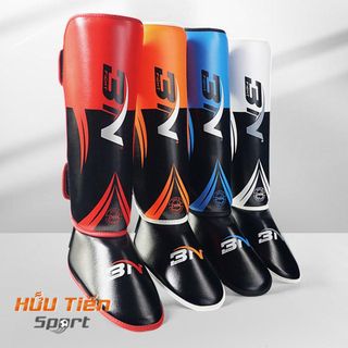 Giáp Bảo Hộ Chân Boxing, Khiên BN Muay Thái Đấm Bốc Quyền Anh Bảo Vệ Chân BN Shin Guards Chính Hãng  (1 Đôi) Phụ Kiện