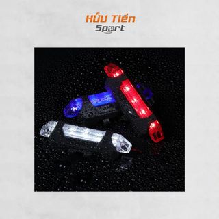 Đèn Hậu Xe Đạp Thể Thao Cảnh Báo Chớp Nháy 4 Chế Độ Siêu Sáng, Đèn Hậu + Phụ Kiện Sạc USB Đi Kèm