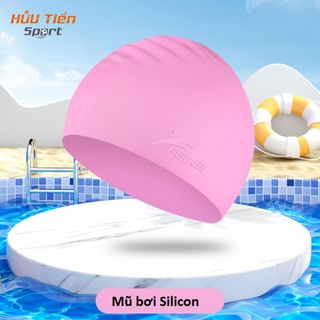 Mũ Bơi Feike Mới, Nón Bơi Nam Nữ Chất Liệu Silicon Cao Cấp