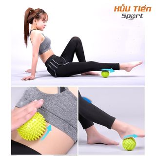 Bóng Gai Massage Giãn Cơ, Bóng Gai Cao Su Matxa Thư Giãn Giảm Nhứt Mỏi, Thông Huyết, Giảm Đau, Phục Hồi Chấn Thương Sau Tập