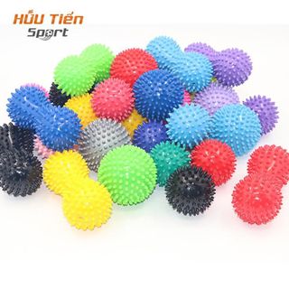 Bóng Gai Massage Giãn Cơ, Bóng Gai Cao Su Matxa Thư Giãn Giảm Nhứt Mỏi, Thông Huyết, Giảm Đau, Phục Hồi Chấn Thương Sau Tập