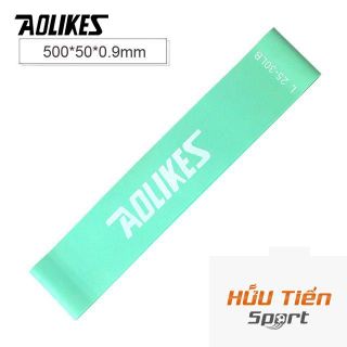 Dây Kháng Lực, Bộ 6 Dây Mini Band Cao Su Kháng Lực Tập Gym Chân Aolikes AL3601 Tập Chân Tập Cơ Chân Tập Cơ Tay Tập Thể Dục