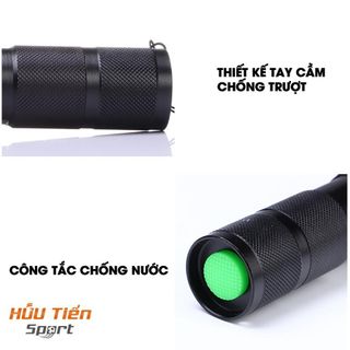 Đèn Pin Cầm Tay Siêu Sáng Tầm Xa XML T6 LED Chống Nước, Nhỏ Gọn Tiện Lợi Pin Có Thể Sạc Lại (FullBox)