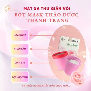 SỈ COMBO 3 HỘP BỘT MASK HOA HỒNG THANH TRANG