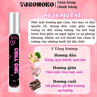 No.28 Piu Ê Xì Chill Girl - Nước hoa nữ 10ml siêu hot hit - Tarohoko