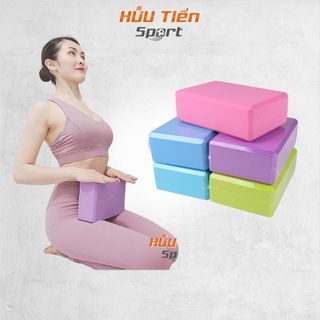 Gạch Tập Yoga, Gối Tập Yoga Xốp Cao Cấp Eva Cứng Gấp 3 Lần Loại Gạch Tập Thông Thường Yoga Blocks Cao Su