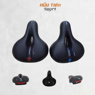 Yên Xe Đạp Cao Cấp 02 Thể Thao Siêu Êm, Yên Mềm Có Lò Xo Giảm Xóc, Thoáng Khí, Chống Nước