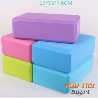 Gạch Tập Yoga, Gối Tập Yoga Xốp Cao Cấp Eva Cứng Gấp 3 Lần Loại Gạch Tập Thông Thường Yoga Blocks Cao Su