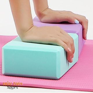 Gạch Tập Yoga, Gối Tập Yoga Xốp Cao Cấp Eva Cứng Gấp 3 Lần Loại Gạch Tập Thông Thường Yoga Blocks Cao Su