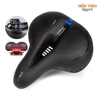 Yên Xe Đạp Cao Cấp 02 Thể Thao Siêu Êm, Yên Mềm Có Lò Xo Giảm Xóc, Thoáng Khí, Chống Nước