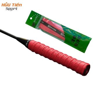 Cuốn Cán Vợt, Quấn Cán Vợt Gân Có Lỗ Whizz Giúp Thoáng Khí Chống Trơn Trượt Bám Tay Nhiều Màu Sắc