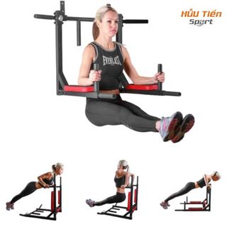Thanh Xà Đơn Xà Kép Gắn Tường Đa Năng 8 trong 1 Chịu Tải 300Kg Tập Thể Dục Tại Nhà