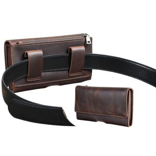 Túi đeo hông nam da bò thật MB256