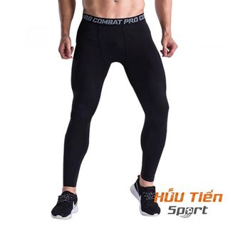 Quần Giữ Nhiệt Nam, Quần Tập Gym Nam Lót Trong Dài Pro Combat Thể Thao Bóng Rổ Đá Bóng Thun Legging Sport Chạy Bộ
