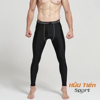 Quần Giữ Nhiệt Nam, Quần Tập Gym Nam Lót Trong Dài Pro Combat Thể Thao Bóng Rổ Đá Bóng Thun Legging Sport Chạy Bộ