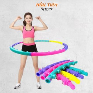 Vòng Lắc Eo, Vòng Lắc HULA HOOP Massage Size Lớn Có Thể Tháo Lắp Tiện Lợi