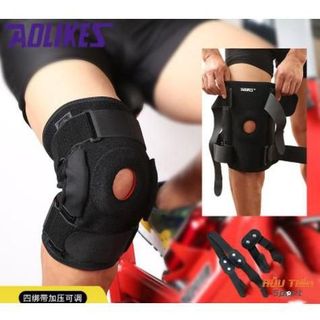 Bó Gối Aolikes AL7907, Đai Bảo Vệ Khớp Gối Cao Cấp Thể Thao Bóng Chuyền Bóng Rổ Chính Hãng ( 1 Chiếc )