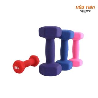 Tạ Tập Tay Nam Nữ, Quả Tạ Tay Gang Bọc Silicon Cao Cấp 1kg – 2.5kg, Tập Luyện Gym Yoga Pilates Tại Nhà Cho Nam Nữ