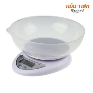 Cân Điện Tử Thực Phẩm Nhà Bếp, Cân Tiểu Ly Mini Để Bàn B05 5KG Có Độ Chính Xác Cao