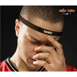 Băng Trán Thể Thao, Băng Đô Tập Gym Thể Hình Nam Nữ Chạy Bộ Tennis Headband Aolikes AL2101 Sport Tập Thể Dục