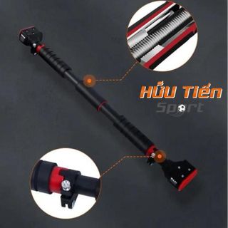 Xà Đơn Treo Tường, Thanh Xà Đơn Gắn Cửa Có Chốt Chống Xoay Tùy Chỉnh 72 - 140cm Cao Cấp, Dụng Cụ Tập Gym Thể Dục Tại Nhà