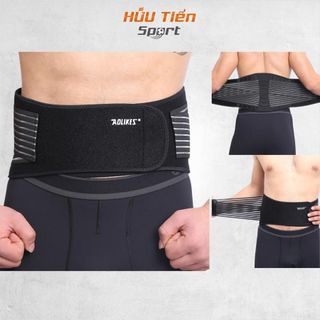 Đai Lưng Tập Gym, Đai Hổ Trợ Bảo Vệ Thắt Lưng Bụng Tập Thể Hình Gánh Tạ Chính Hãng Aolikes AL7998 Sport
