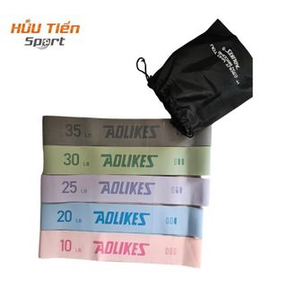 Bộ 5 Dây Miniband AL3611, Dây Tập Kháng Lực Miniband Đàn Hồi Tập Gym Yoga