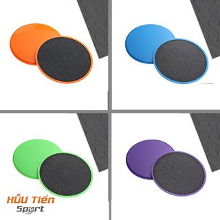 Đĩa Tập Yoga, Bộ 2 Đĩa Chống Trượt Gliding Disc, Hổ Trợ Luyện Tập Yoga Thể Hình Tại Nhà Cao Cấp