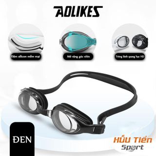 Kính Bơi Cao Cấp AL5005 Chính Hãng Aolikes Chống Tia UV, Chống Mờ, Không Thấm Nước Bảo Vệ Mắt An Tòan Khi Bơi Lội Phụ Kiện