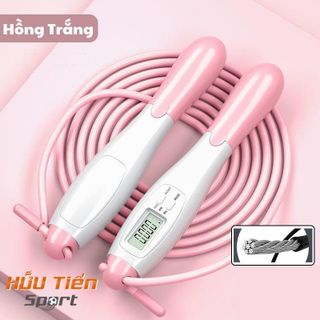 Dây Nhảy Đếm Số Vòng Không Dây Có Bóng Cao Cấp Thay Dây Được, Dây Nhảy Thể Lực Điện Tử  Luyện Thể Lực