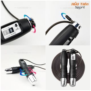 Dây Nhảy Thể Dục, Dây Nhảy Thể Lực Thể Thao Tập Gym Có Đếm Số Vòng Tự Động Mạ Đầu Chính Hãng dây  nhảy