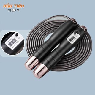 Dây Nhảy Thể Dục, Dây Nhảy Thể Lực Thể Thao Tập Gym Có Đếm Số Vòng Tự Động Mạ Đầu Chính Hãng dây  nhảy