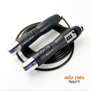 Dây Nhảy Thể Dục, Dây Nhảy Thể Lực Thể Thao Tập Gym Có Đếm Số Vòng Tự Động Mạ Đầu Chính Hãng dây  nhảy