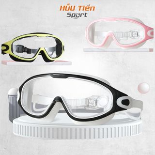 Kính Bơi Chuyên Nghiệp Khung Lớn, Kính Lặn Nam Nữ Cao Cấp Có Bịt Tai Chống Nước, Chống Sương Mù FEIKE 8032 Phụ Kiện