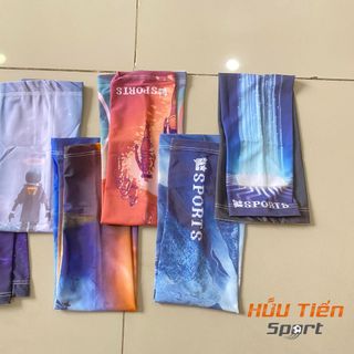 Găng tay chống nắng hoa văn, bao tay chơi thể thao ngoài trời, đi xe máy, chống tia UV, co giãn, dành cho nam nữ. Chống Trơn Trượt Chống Trơn