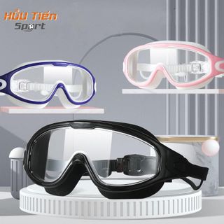 Kính Bơi Chuyên Nghiệp Khung Lớn, Kính Lặn Nam Nữ Cao Cấp Có Bịt Tai Chống Nước, Chống Sương Mù FEIKE 8032 Phụ Kiện